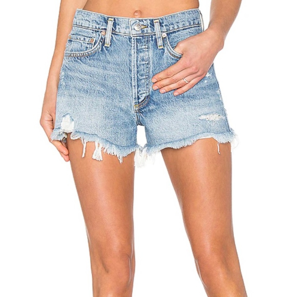 AGOLDE PARKER VINTAGE CUTOFF SHORTS-SWAPMEET *NWT*